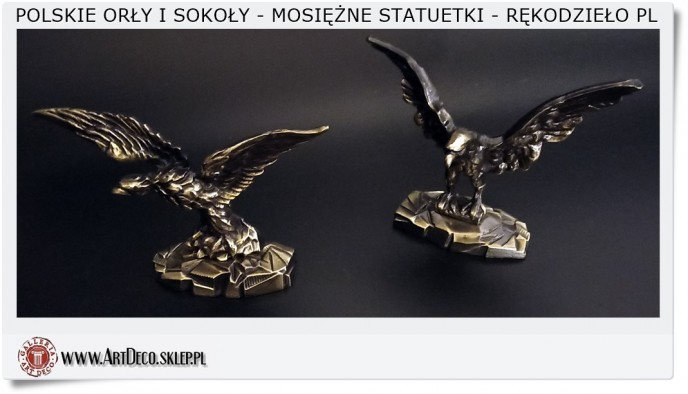 Polskie Orły i Sokoły na skałce Statuetka